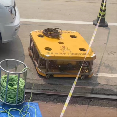 空化射流水下清洗機(jī)器人已成熟應(yīng)用到船舶清洗行業(yè)